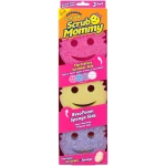 Scrub Daddy Scrub Mommy Sponges - Dish Scrubber + Non-Scratch Cleaning Sponges Kitchen, Bathroom + Multi-Surface Safe - Dual-Sided Dish Sponges for Scrubbing - Online Exclusive...