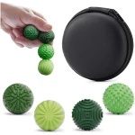 Silicone Magnetic Balls Fidget Toys for Adults & Teens,4PCS Stress Relief Sensory Toys for Autism ADHD Anxiety,Fun Textures Gadgets,Office Desk Toy,Stocking Stuffers for Women...