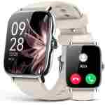 Smart Watch for Women Men- Answer/Make Call, 2025 1.91'' IP68 Waterproof Fitness Step Sleep Tracker Watch with Heart Rate Monitor Activity Counter Smartwatch for Andriod iPhone...