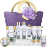 Spa Luxetique 女士礼品篮，女士水疗礼品 - 10 件薰衣草礼品套装（含润肤露、泡泡浴、舒缓沐浴套装），母亲节礼物