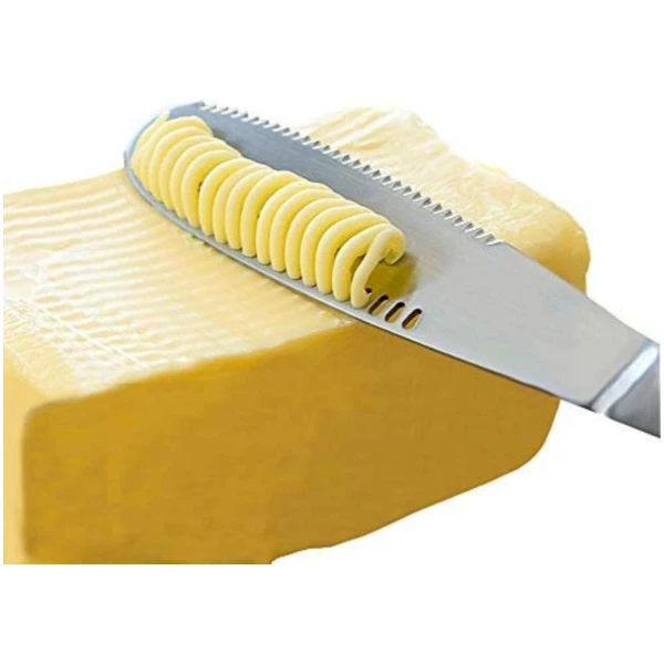 Stainless Steel Butter Spreader, Butter Knife - 3 in 1 Kitchen Gadgets (1)