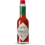 TABASCO Brand Original Red Pepper Hot Sauce, Medium Heat, Glass Bottle, Classic & Versatile Flavor, Three Simple Ingredients, Great for Dips, Tacos, Eggs, Pizza, Oysters & More,...