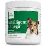 Terry Naturally Animal Health Intelligent Omega - 60 Soft Chews - Omega 3 from Salmon for Dogs - Promotes Brain & Eye Health - 60 Servings