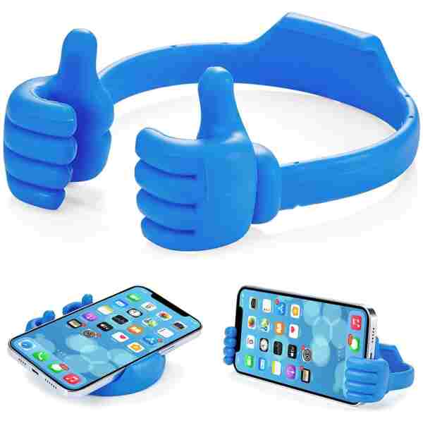 Thumbs Up Lazy Phone Stand Gifts for Valen-tines Day,Universal Cell Phone Holder for Desk Funny Gadgets,Cellphone Holder Smartphone Stand Holder for iPhone iPad Samsung and More...
