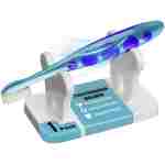 Toothbrush Caddy - Personal Toothbrush Holder for Bathroom Counter - Compact Organizer for Bathroom Countertop, Sturdy & Easy to Clean Holder for Kids & Adults, Durable & No...