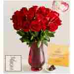 Two Dozen Red Roses for Mother's Day