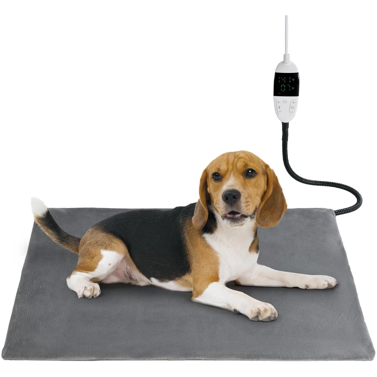 TYLIN Pet Heating Pad for Cat - Intelligent Thermostat Temperature Controller,Washable Flannel Cover - Cat Dog, Heated Cat Bed Indoor, Self Warming Cat Bed - Heating Pad for...