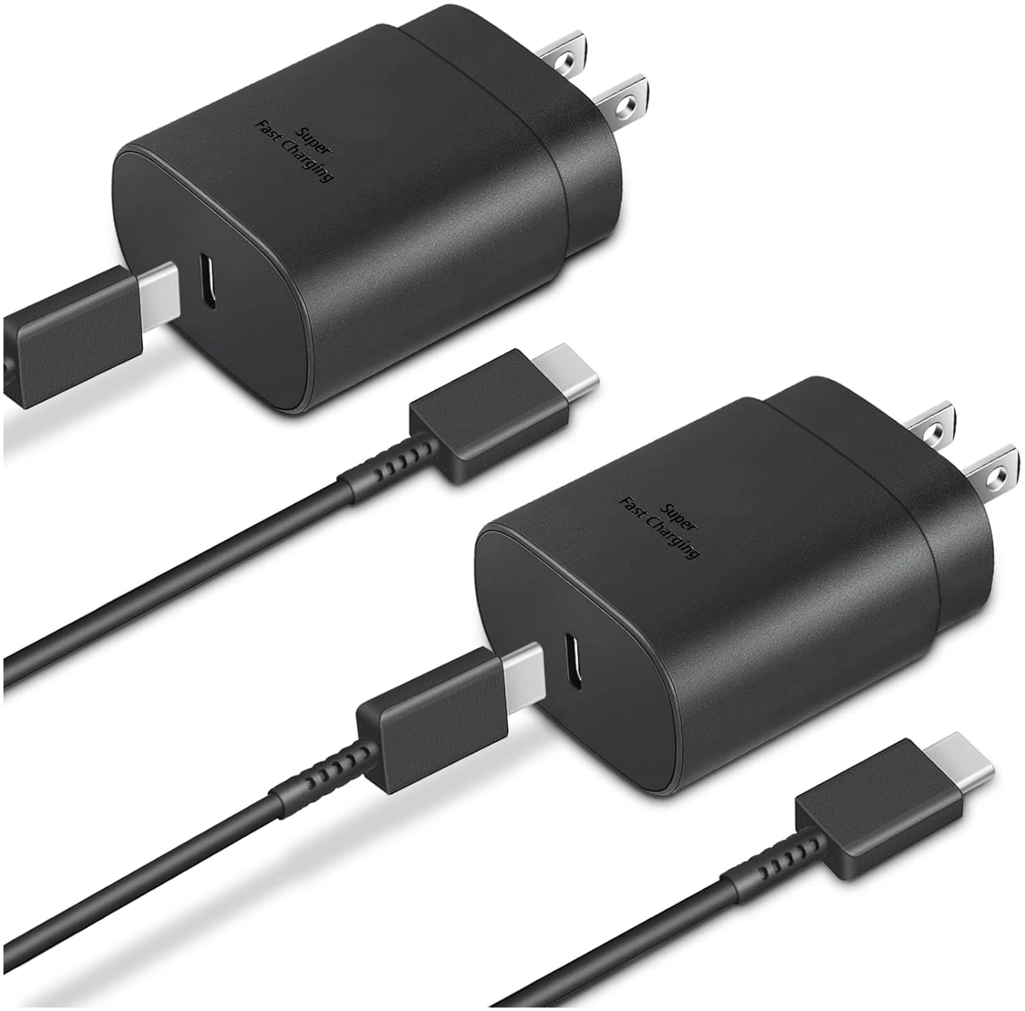 C 型充电器,2 件装 25W C 型超快速充电块,带 6 英尺 USB C 充电器线,兼容 Galaxy S23 Ultra/S23+/S22/S21/S20/Phone 16/16 Plus/16 Pro Max/15/15 Pro... C 型充电器,2 件装 25W C 型超快速充电块,带 6 英尺 USB C 充电器线,兼容 Galaxy S23 Ultra/S23+/S22/S21/S20/Phone 16/16 Plus/16 Pro Max/15/15 Pro...