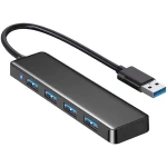 USB 3.0 Hub, VIENON 4-Port USB Hub USB Splitter USB Expander for Laptop, Xbox, Flash Drive, HDD, Console, Printer, Camera,Keyborad, Mouse(Not for Charging)