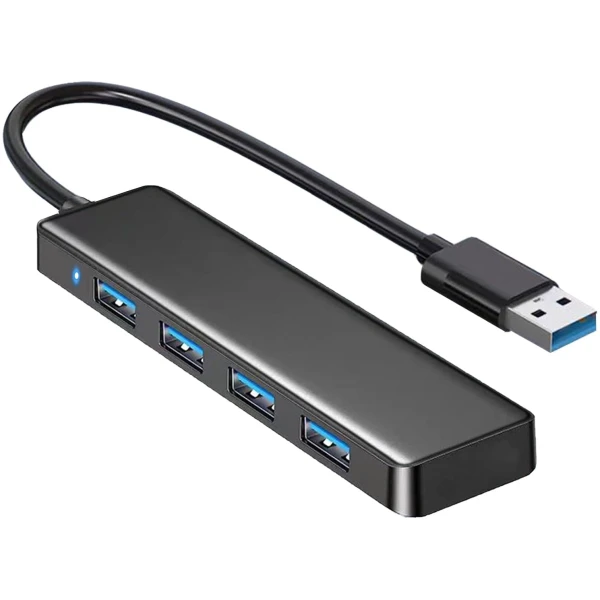 USB 3.0 Hub, VIENON 4-Port USB Hub USB Splitter USB Expander for Laptop, Xbox, Flash Drive, HDD, Console, Printer, Camera,Keyborad, Mouse(Not for Charging)