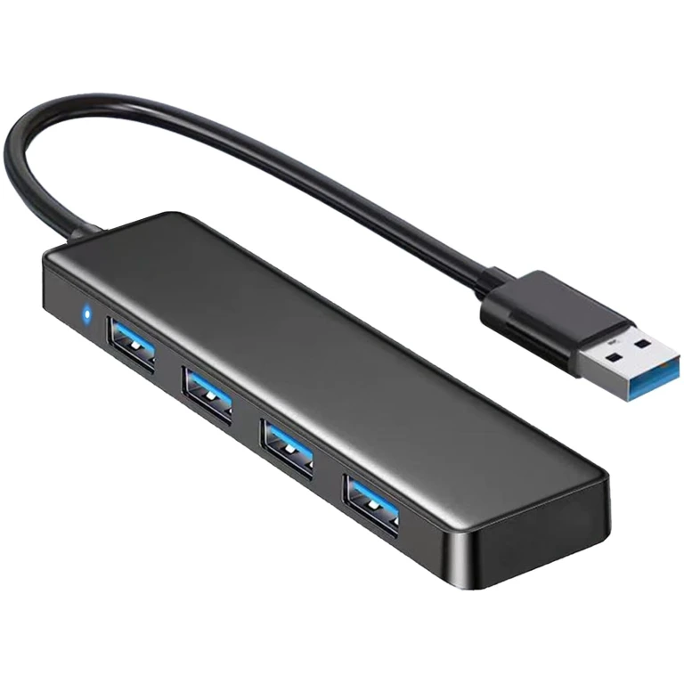 USB 3.0 Hub, VIENON 4-Port USB Hub USB Splitter USB Expander for Laptop, Xbox, Flash Drive, HDD, Console, Printer, Camera,Keyborad, Mouse(Not for Charging)