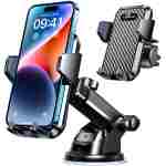 VANMASS 【85+LBS Strongest Suction & Military-Grade 2025 Ultimate Car Phone Mount【Patent & Safety Certs】 Cell Phone Holder Truck Stand for Dashboard Windshield Vent for iPhone 16...