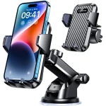 VANMASS 【85+LBS Strongest Suction & Military-Grade 2025 Ultimate Car Phone Mount【Patent & Safety Certs】 Cell Phone Holder Truck Stand for Dashboard Windshield Vent for iPhone 16...
