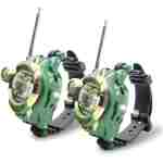 Walkie Talkies Watch, Spy Watch Army Toys for Kids Age 8-12, 7 in 1 Digital Watch Walkie Talkies, Two-Way Long Range Transceiver with Flashlight, Cool Spy Gadgets for Boy Girls
