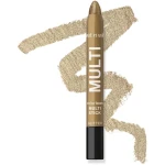 wet n wild Color Icon Cream Eyeliner Eyeshadow DMulti-Stick, Moisturizing, Nourishing Velvety Cream-to-Powder Buildable & Blendable Formula, Cruelty-Free & Vegan - Golden Rush Hour