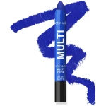 wet n wild Color Icon Cream Eyeliner Eyeshadow Multi-Stick, Moisturizing, Nourishing Velvety Cream-to-Powder Buildable & Blendable Formula, Cruelty-Free & Vegan - Blue Me Away