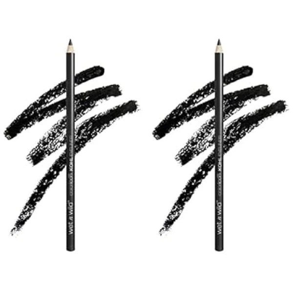 wet n wild Color Icon Kohl Eyeliner Pencil - Rich Hyper-Pigmented Color, Smooth Creamy Application, Long-Wearing Versatility, Matte Finish, Cruelty-Free & Vegan - Baby's Got...
