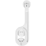 White Fondant Cutter and Embosser, 3 Interchangeable Wheels, White, Food Grade Plastic, Kitchen Utensils and Gadgets, Kitchen and Dining