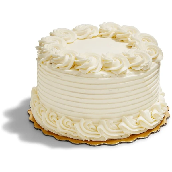 WHOLE FOODS MARKET Vanilla Buttercream Cake 8 Inch