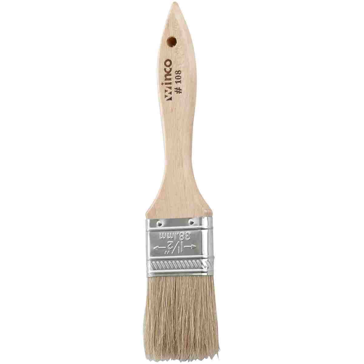 Winco Pastry Brush, 1-1/2-Inch ,Beige