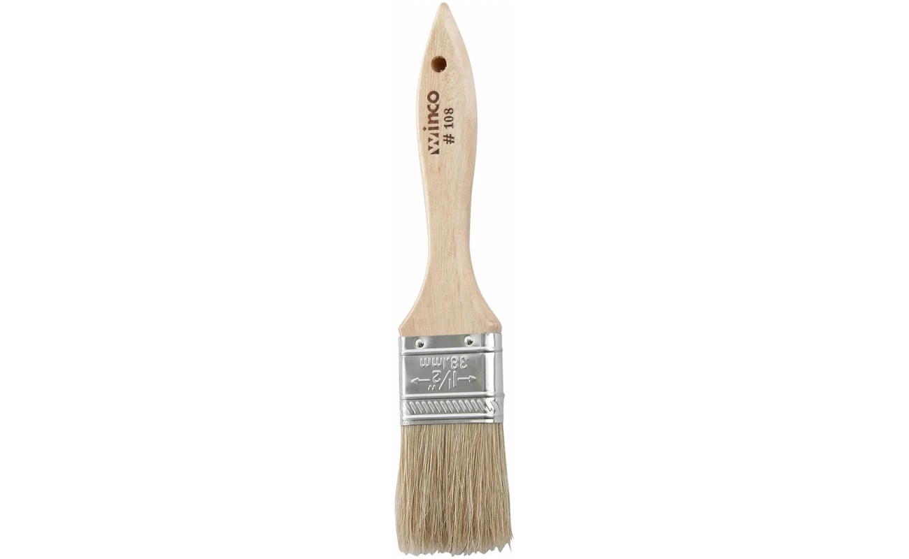 Winco Pastry Brush, 1-1/2-Inch ,Beige