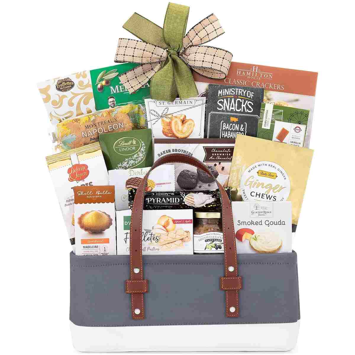 Wine Country Gift Baskets The Connoisseur Gourmet Gift Basket Food Gift Basket for Families College Students Appreciation Thank You Congratulations Get Well Soon Care Package
