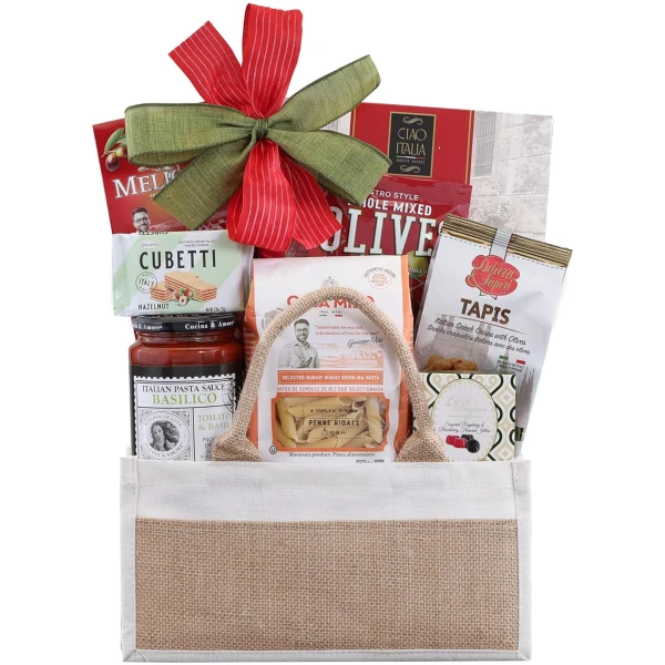 Wine Country Gift Baskets The Taste of Italy Gift Basket