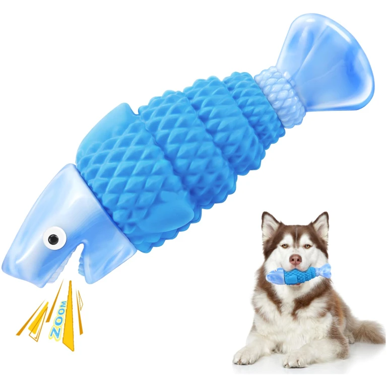 WinTour Tough Dog Toys for Aggressive Chewers, Indestructible Dog Chewers for Medium & Large Breeds, Squeaky Durable Chew Toys to Keep Them Busy, Reduce Boredom, Teeth Cleaning,...