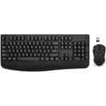 Wireless Keyboard and Mouse Combo, EDJO 2.4G Full-Sized Ergonomic Computer Keyboard with Wrist Rest and 3 Level DPI Adjustable Wireless Mouse for Windows, Mac OS Desktop/Laptop/PC