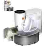 Wireless Smart Pet Water Fountain Automatic Water Change Intelligent System, Super Quiet Smart Cat Water Fountain, 180 Days Battery Life, 3L Large Capacity, Smart Pet Water...
