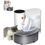 Wireless Smart Pet Water Fountain Automatic Water Change Intelligent System, Super Quiet Smart Cat Water Fountain, 180 Days Battery Life, 3L Large Capacity, Smart Pet Water...