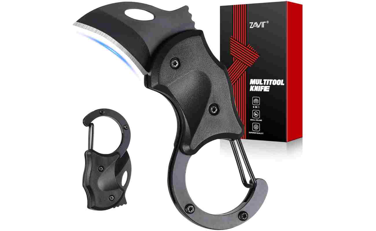 ZAVIT Gifts for Men Brother, Small Pocket Knife for Men, Christmas Stocking Stuffers, Self Defense Keychain, Box Cutter EDC Gadgets for Husband Him, Unique Gifts ldea for...