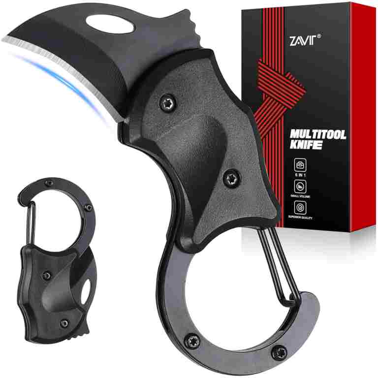 ZAVIT Gifts for Men Brother, Small Pocket Knife for Men, Christmas Stocking Stuffers, Self Defense Keychain, Box Cutter EDC Gadgets for Husband Him, Unique Gifts ldea for...