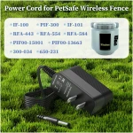 19V Power Cord for PetSafe Wireless Fence Charger Compatible with PetSafe IF-100 IF-101 PIF-300 RFA-443 300-034 650-231 PIF00-15001 RFA-554 RFA-584 Wireless Fence Pet...