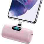 [2-Pack] Mini Portable Charger 5000mAh Power Bank,3A PD USB C Cell Phone Portable Power, LCD Display Battery Pack Compatible with iPhone 16/15/15 plus/15 pro/15 pro...