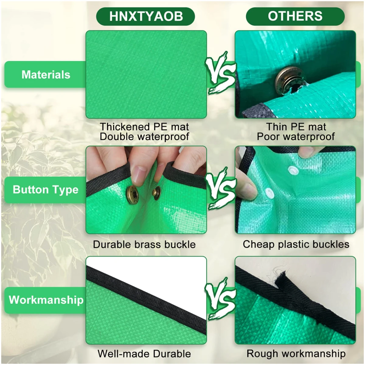 2 PCS 27 "x 27" Repotting Mat for Indoor Plant Transplanting and Mess Control Thickened Waterproof Potting Tray Foldable Succulent Potting Mat Portable Gardening Mat Green