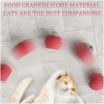 2025 Upgraded Interactive Cat Toys Balls，Interactive Rolling Cat Ball, Automatic Moving Cat/Dog Balls for Indoor Cats 360° Fast Rolling on Carpet, Motion Activate Cat/Dog Toys...