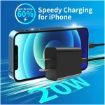 20W USB C Fast Charger 10 FT [MFi Certified] Compatible with iPhone 14 13 12 11 XS XR X 8 iPad, 3 Pack PD Wall Charger Block with 10FT Long Type C Lightning Cable (White)