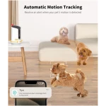 2K Pet Camera Treat Dispenser, 360°View Dog Camera with Phone App, 5G&2.4G WiFi 2-Way Talk Pet Camera Indoor for Cats Remote Treat Tossing, Motion Alerts, Auto Tracking