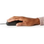 3-Button USB Wired Mouse with Scrolling and Tracking - Standard, Black
