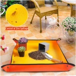 3 Pcs 26.8" x 26.8" Repotting Mat for Indoor Plants Transplanting and Potting Soil Mess Control, Plant Gifts for Plant Lovers