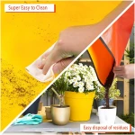 3 Pcs 26.8" x 26.8" Repotting Mat for Indoor Plants Transplanting and Potting Soil Mess Control, Plant Gifts for Plant Lovers