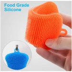 3PCS OstWony Silicone Dish Sponges, Super Food-Grade Silicone Sponges, Multi-Purpose and Efficient Sponge Kitchen Gadgets, Especial Delicate Kitchen Sponge Brush