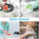 3PCS OstWony Silicone Dish Sponges, Super Food-Grade Silicone Sponges, Multi-Purpose and Efficient Sponge Kitchen Gadgets, Especial Delicate Kitchen Sponge Brush