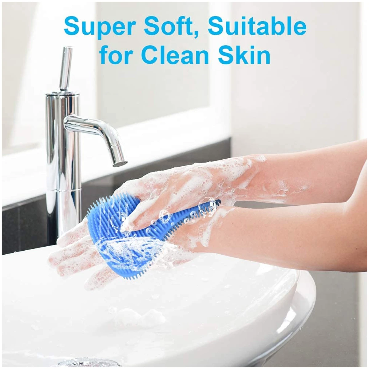 3PCS OstWony Silicone Dish Sponges, Super Food-Grade Silicone Sponges, Multi-Purpose and Efficient Sponge Kitchen Gadgets, Especial Delicate Kitchen Sponge Brush