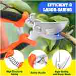 4 Pack Garden Pruning Shears, Stainless Steel Garden Shears, Gardening Shears, Garden Scissors, Garden Clippers, Pruning Snips, Pruning Shears for Gardening Tools (4PCS Yellow...