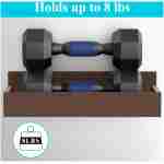 4 Pack Magnetic Spice Storage Rack Organizer for Refrigerator and Oven, Bronze Fridge Organizers and Storage