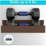 4 Pack Magnetic Spice Storage Rack Organizer for Refrigerator and Oven, Bronze Fridge Organizers and Storage