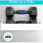 4 Pack Magnetic Spice Storage Rack Organizer for Refrigerator and Oven, Cream White Fridge Organizers and Storage