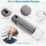 4 Pack Screen Cleaner 3-in-1 Touchscreen Mist Cleaner Spray and Microfiber Cloth Built-in Cleaning Solution Portable Reusable Fingerprint-Proof Spray Bottle for Phone Laptop...